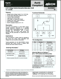 Click here to download MAAVSS0001 Datasheet