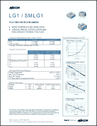 Click here to download CLG1 Datasheet