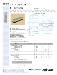 Click here to download MAFLES0102 Datasheet