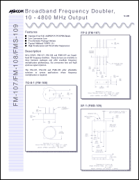 Click here to download FMS-109-PIN Datasheet
