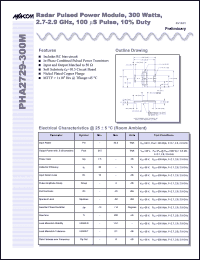 Click here to download PHA2729-300 Datasheet