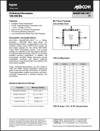 Click here to download MA4IQP190H-1291T Datasheet