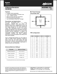 Click here to download MA4IQP900L-1291T Datasheet