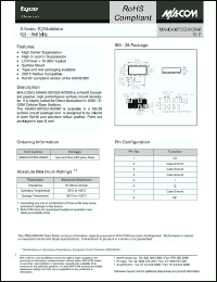 Click here to download MAMO-007252-IN2960 Datasheet