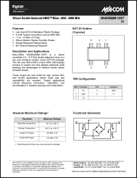 Click here to download MA4EX600M-1225T Datasheet