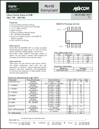 Click here to download MA4EX900L-MOT Datasheet