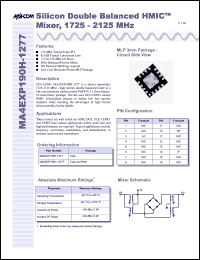Click here to download MA4EXP190H-1277T Datasheet