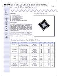 Click here to download MA4EXP950H-1277T Datasheet