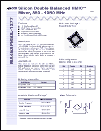 Click here to download MA4EXP950L-1277T Datasheet