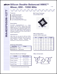 Click here to download MA4EXP950M-1277T Datasheet