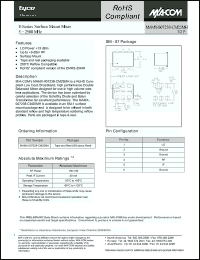Click here to download MAMX-007238-CM25MH Datasheet