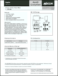 Click here to download MAMX-007674-LCM1MH Datasheet