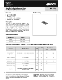 Click here to download MC2407 Datasheet