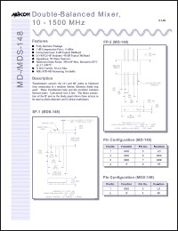 Click here to download MD-148-PIN Datasheet