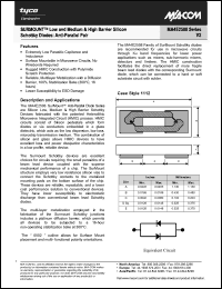 Click here to download MA4E2508H-1112 Datasheet