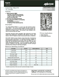 Click here to download MAMF-000002-DIE000 Datasheet