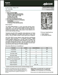 Click here to download MAMF-000004-DIE000 Datasheet