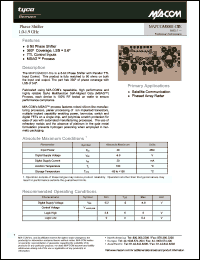 Click here to download MAPCGM0001-DIE Datasheet