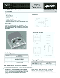 Click here to download MABA-007327-CT1A40 Datasheet