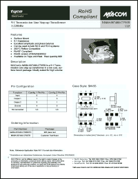 Click here to download MABA-007488-CT9550 Datasheet