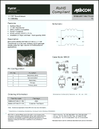 Click here to download MABA-007748-CT1160 Datasheet