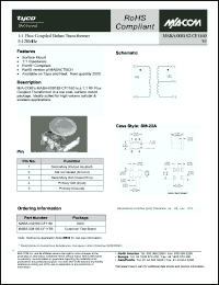 Click here to download MABA-008182-CF1160 Datasheet