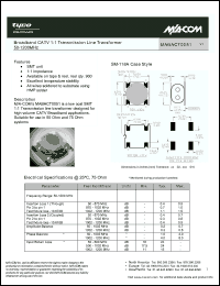 Click here to download MABACT0051 Datasheet