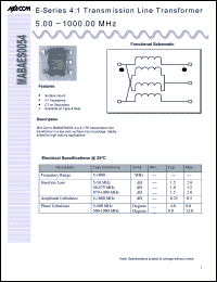 Click here to download MABAES0054 Datasheet