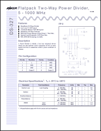 Click here to download DS-327-PIN Datasheet