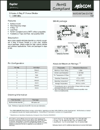Click here to download MAPD-007246-ES4700 Datasheet