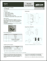 Click here to download MAPD-007874-C20960 Datasheet