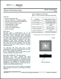 Click here to download MA4P160-134 Datasheet