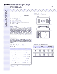 Click here to download MA4FCP300 Datasheet