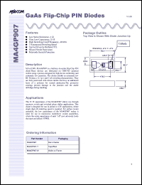 Click here to download MA4GP907 Datasheet