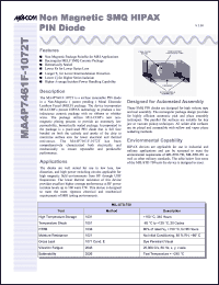 Click here to download MA4P7461F-1072T Datasheet