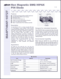 Click here to download MA4P7464F-1072T Datasheet