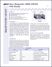 Click here to download MA4P7470F-1072T Datasheet