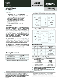 Click here to download MASW-007221 Datasheet