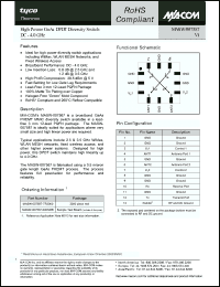 Click here to download MASW-007587 Datasheet