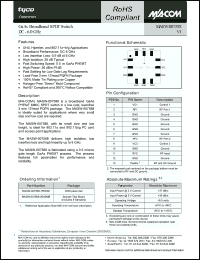 Click here to download MASW-007588 Datasheet