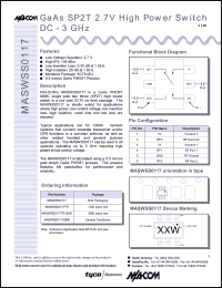 Click here to download MASWSS0117 Datasheet