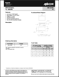 Click here to download SW-124-PIN Datasheet