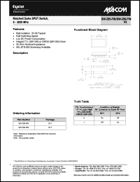 Click here to download SW-205-PIN Datasheet