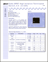 Click here to download SW-394-PIN Datasheet