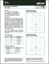 Click here to download SW-442-PIN Datasheet