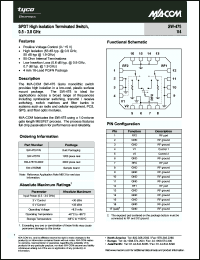 Click here to download SW-475-PIN Datasheet