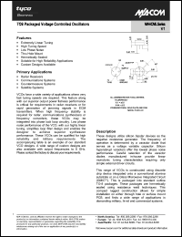 Click here to download MAVCML0058 Datasheet