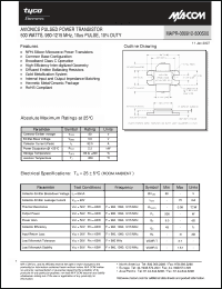 Click here to download MAPR-000912-500S00 Datasheet