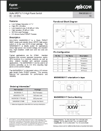 Click here to download MASWSS0117TR Datasheet