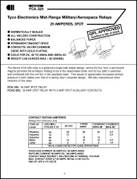 Click here to download FCA-325-YV5 Datasheet